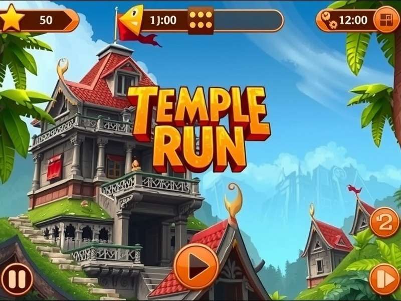 Temple Run 2 Demo Gameplay Screenshot