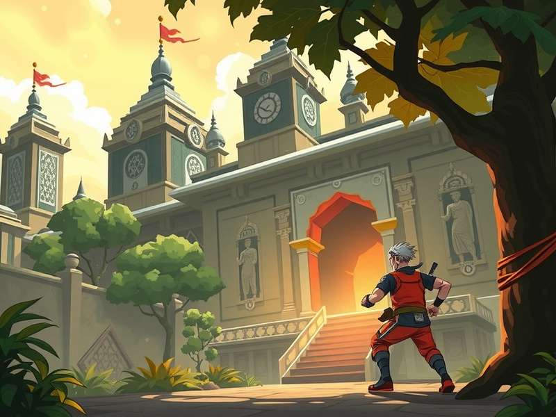 Sakura Haruno in Temple Run