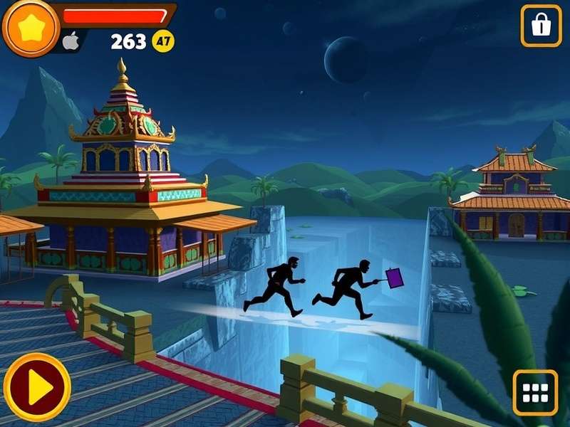 Unblocked Temple Run 762 gameplay screenshot