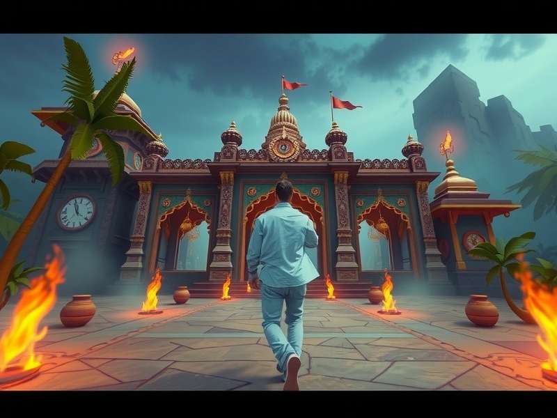 Temple Run Gameplay Screenshot