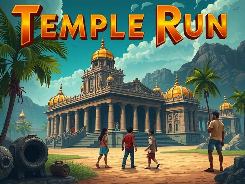 Temple Run Game Screenshot