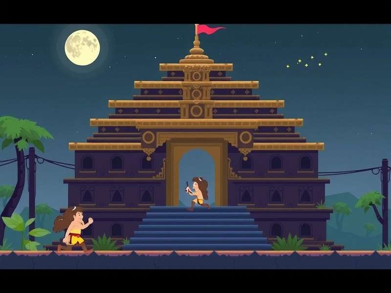 Temple Run GBase Player गेमप्ले