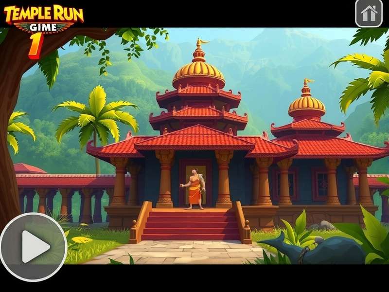 टेम्पल रन 1 गेमप्ले स्क्रीनशॉट