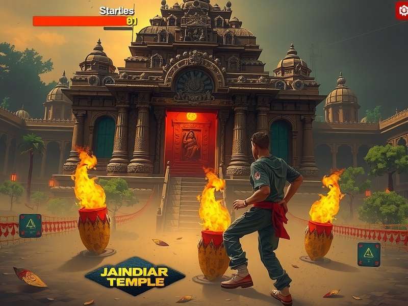Temple Run 0ZK गेमप्ले स्क्रीनशॉट