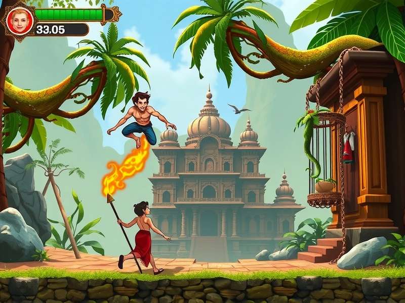 Temple Run Character GIF