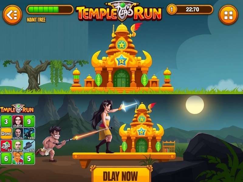 Temple Run Striker characters showcase