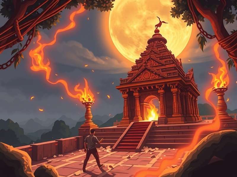 Temple Run Eaten Gameplay