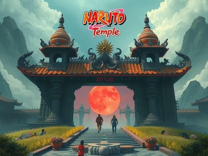 Sasuke Uchiha in Temple Run
