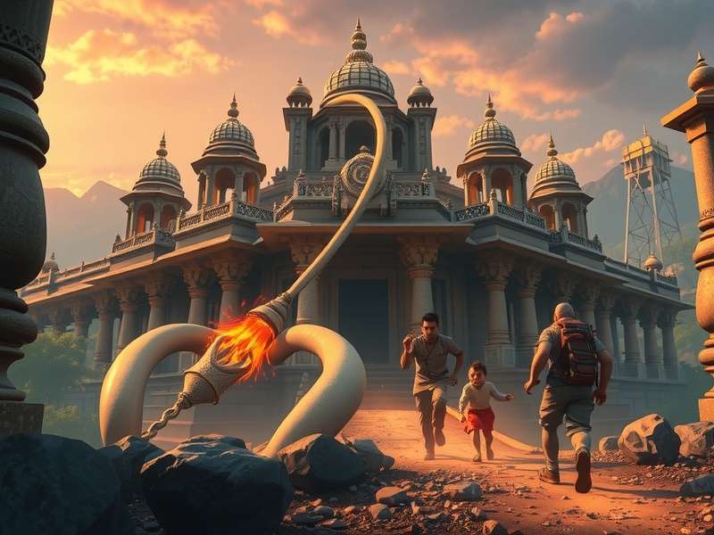 Temple Run Monster Gameplay Screenshot
