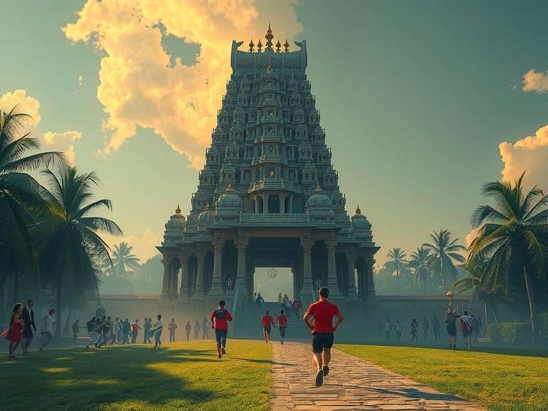 Temple Run Too gameplay screenshot
