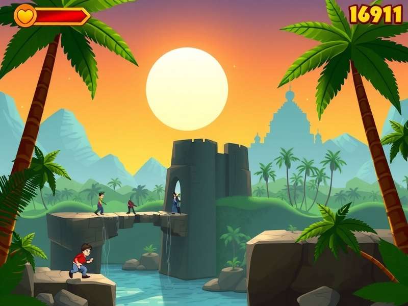 Temple Run 2 ग्राफिक्स डिजाइन