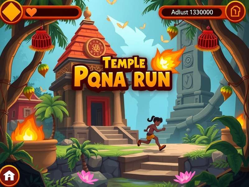 Temple Run Game Interface