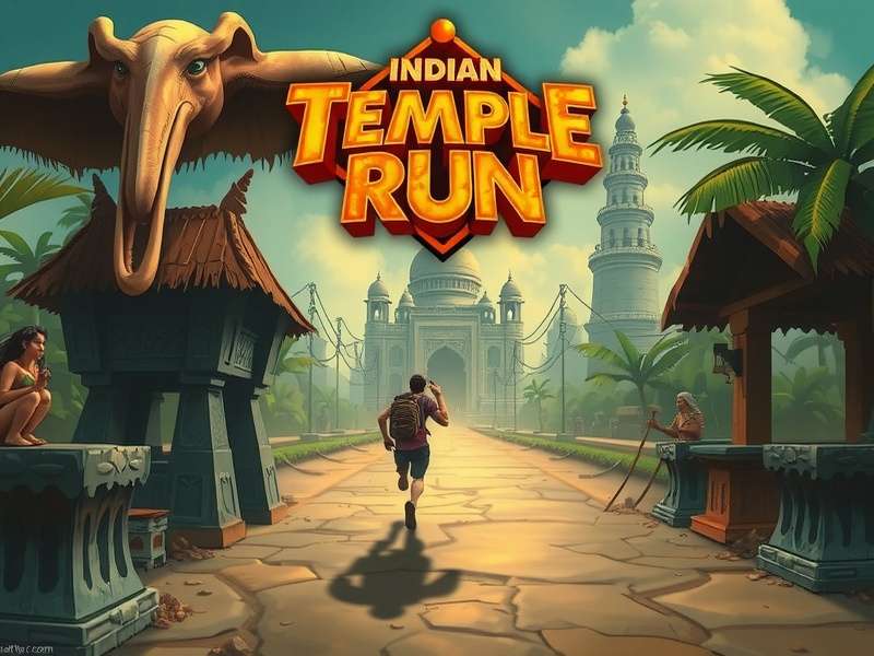 Temple Run 2009 Gameplay Screenshot