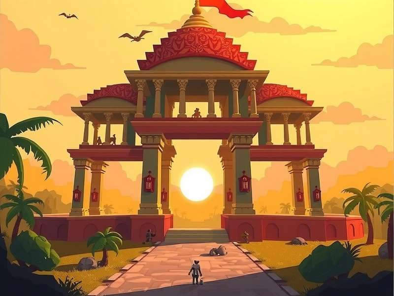 Temple Run Oz Game Screenshot