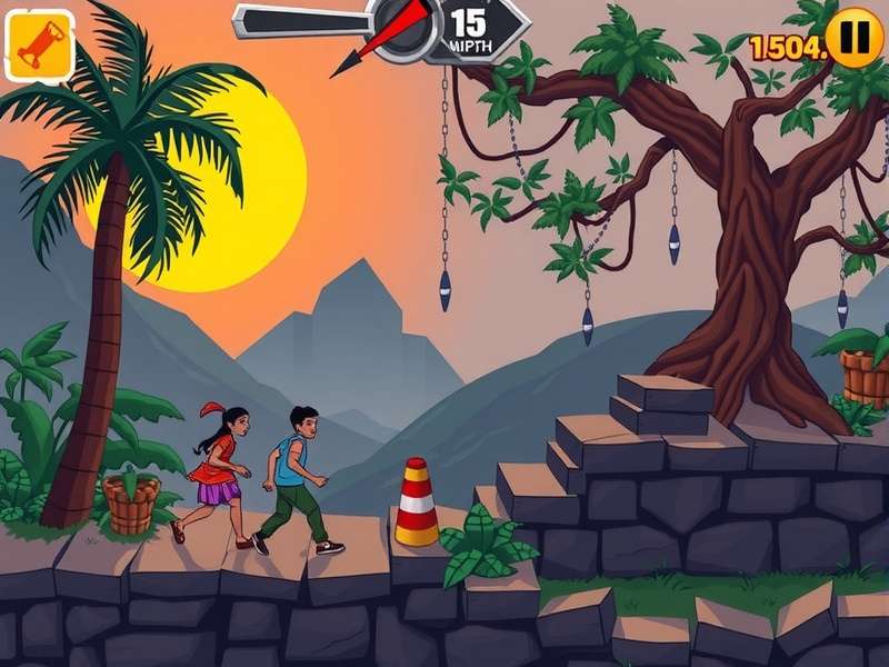 Temple Run 2 gameplay showing common mistakes