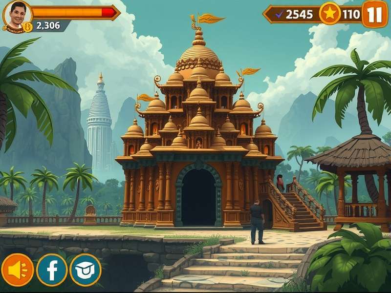 Temple Run 0Z Games gameplay screenshot