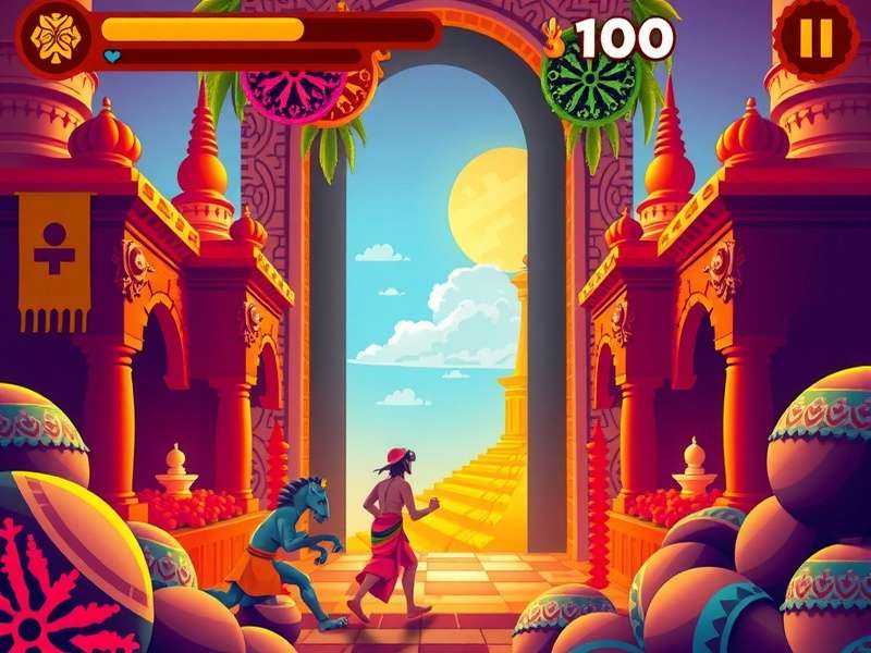 Temple Run Game Mixers customization options