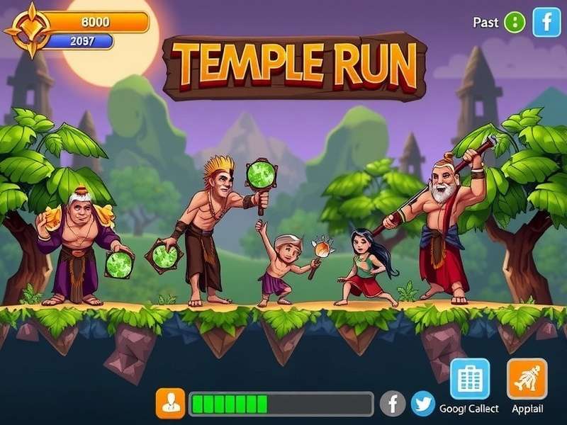 Temple Run Web Play स्क्रीनशॉट