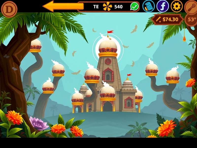 Temple Run Game Screenshot