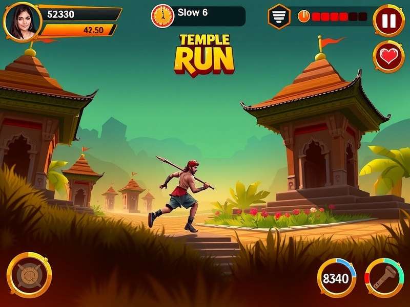 Temple Run Gameplay Screenshot
