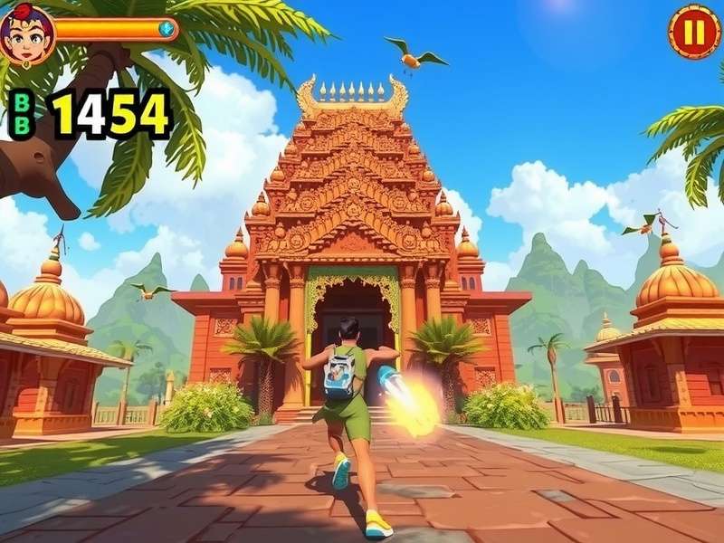 Temple Run 2 गेमप्ले स्क्रीनशॉट