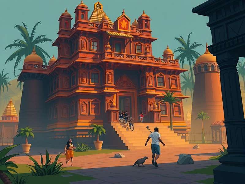 Temple Run में पावर-अप्स का उपयोग GIF