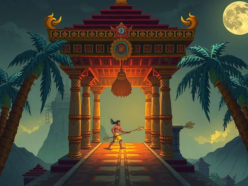 Temple Run Iisopo गेमप्ले स्क्रीनशॉट