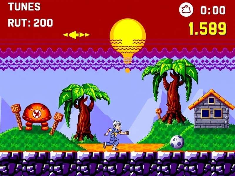 Temple Run Gameboy ROMs Gameplay