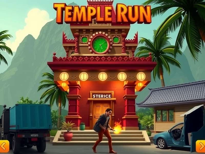 Temple Run 4 Online गेमप्ले स्क्रीनशॉट