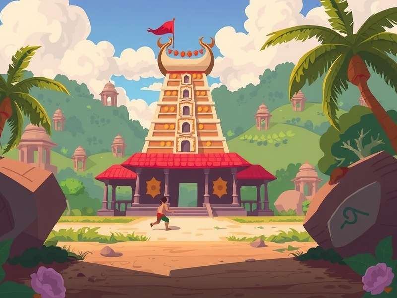 Temple Run Tom Gameplay Screenshot