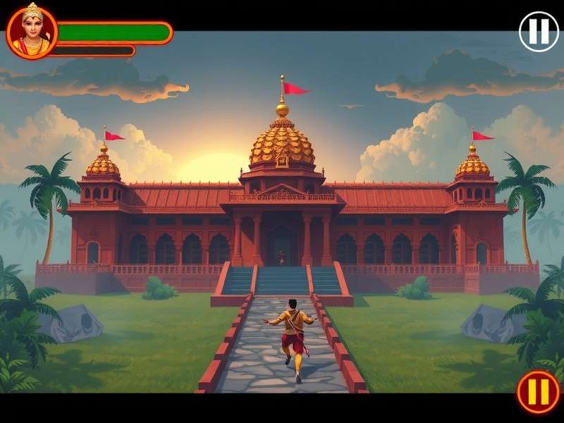 Temple Run Gameplay Screenshot