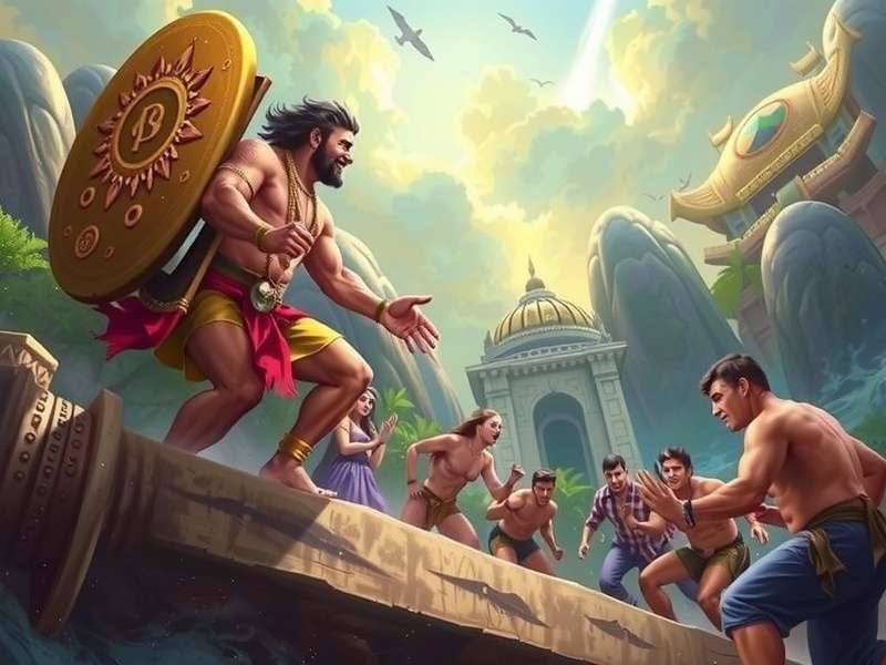 Temple Run Opening Scene - मंदिर से भागने का दृश्य
