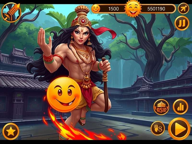 Online Temple Run 1 गेमप्ले स्क्रीनशॉट