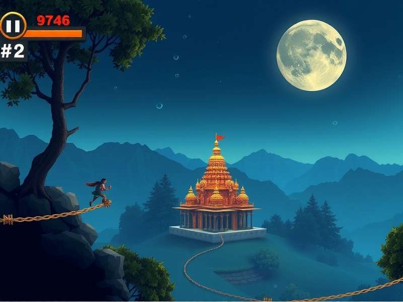 Temple Run HD Gameplay Screenshot