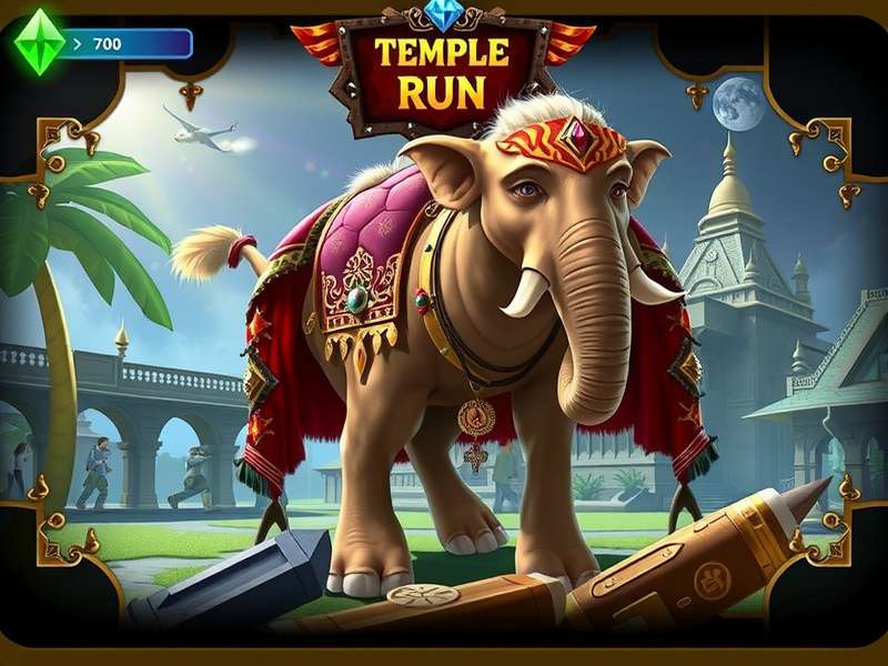 Temple Run Gameplay Screenshot