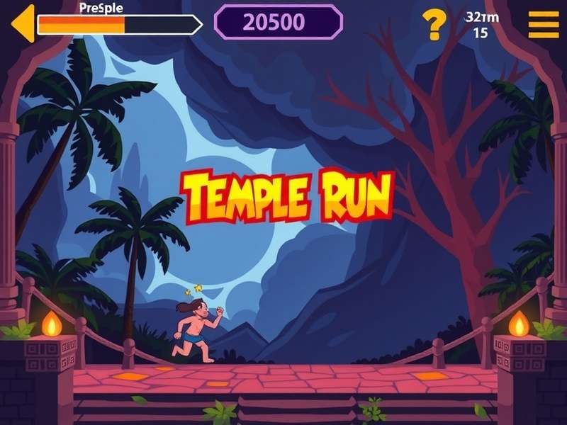 Temple Run funny animation