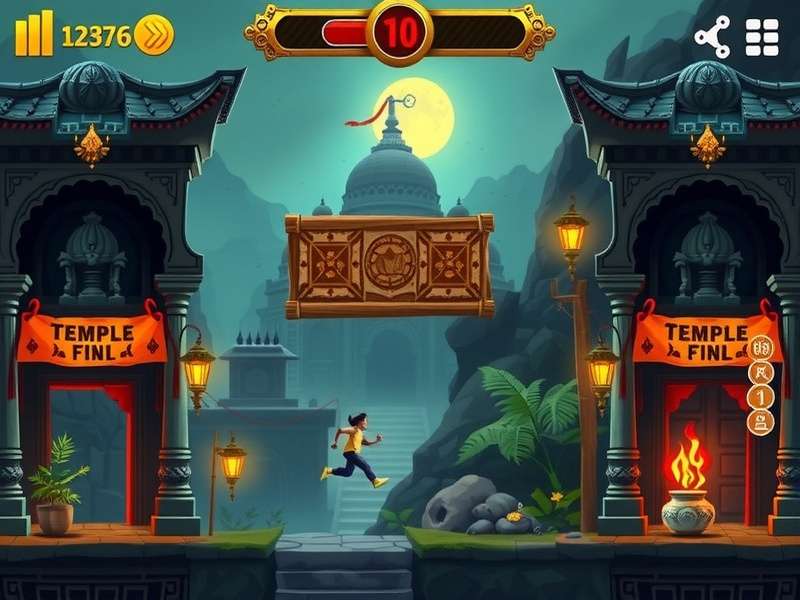 Temple Run Game Endless gameplay screenshot