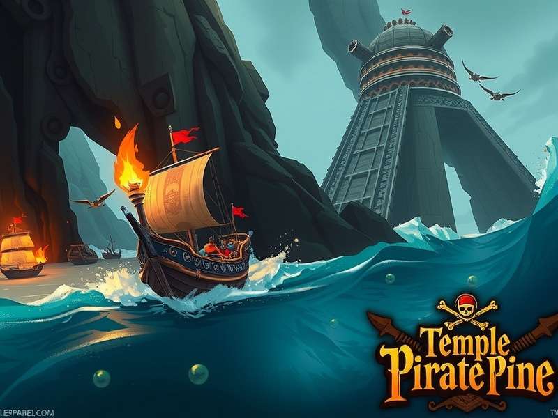 Temple Run Pirate101 गेमप्ले स्क्रीनशॉट