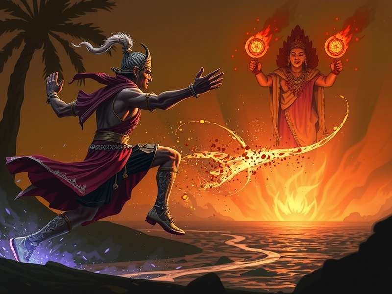 Temple Run Ending Particles विजुअल इफेक्ट्स