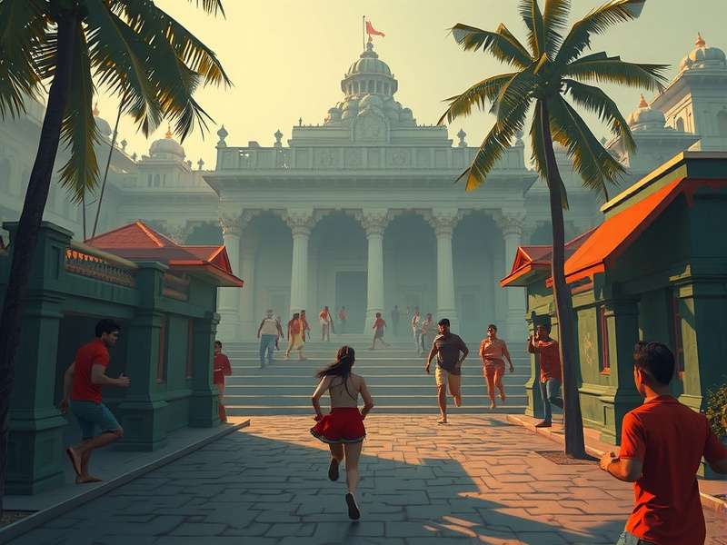 Temple Run Gameplay Screenshot