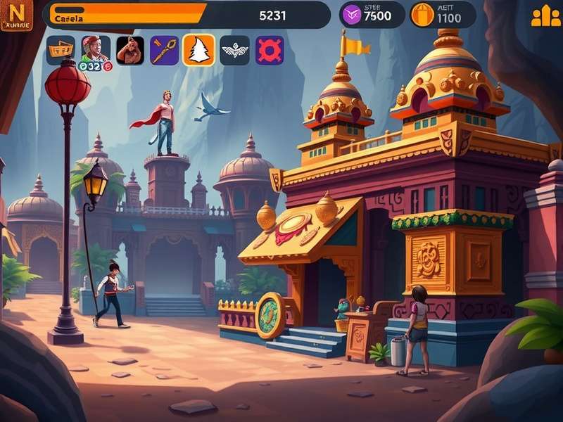 Temple Run Player Statistics Graph