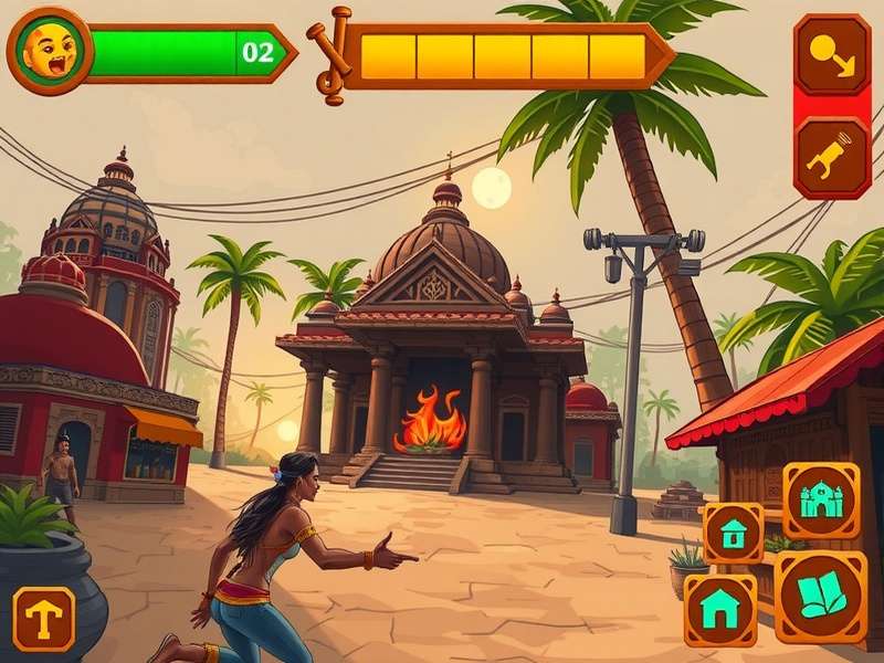 Temple Run Meme Coin गेमप्ले