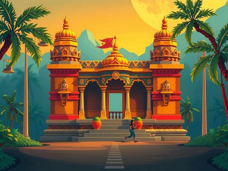 Temple Run 500k VND गेमप्ले स्क्रीनशॉट