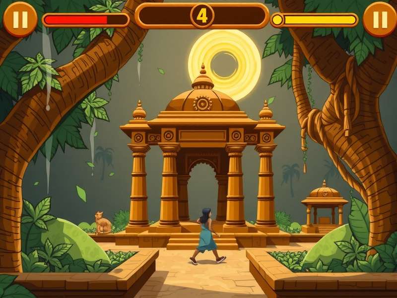 Temple Run Gameplay Screenshot