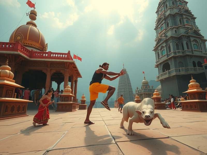 Temple Run Mane Kick power-ups and multipliers