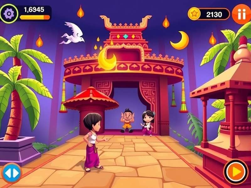 Temple Run 1 Gameplay Screenshot