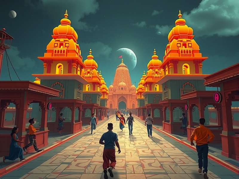 Temple Run Clipse गेमप्ले स्क्रीनशॉट