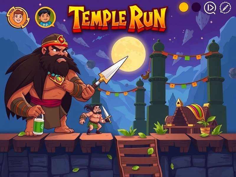 Temple Run Classic 1702q Gameplay Screenshot