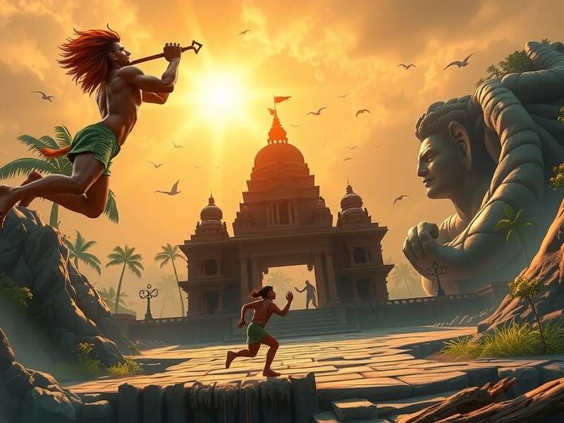Temple Run Death Sound विज़ुअलाइज़ेशन