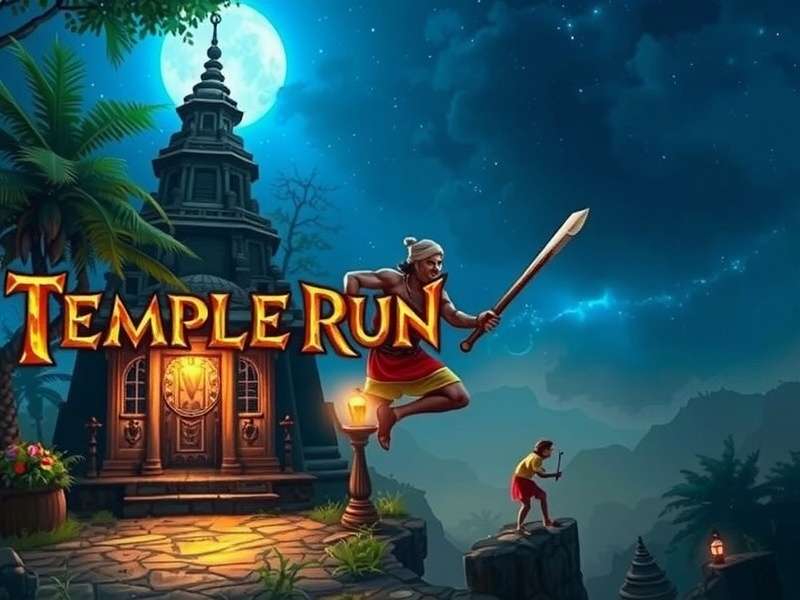 Temple Run 2 Vriendinnenavond gameplay